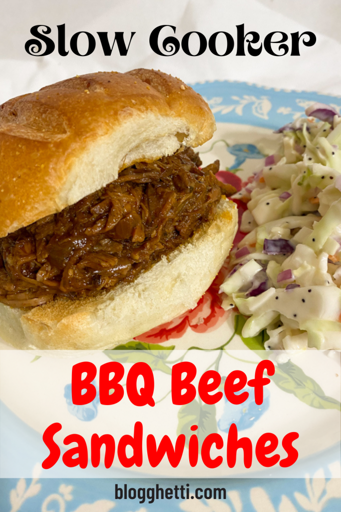 Slow Cooker BBQ Beef Sandwiches