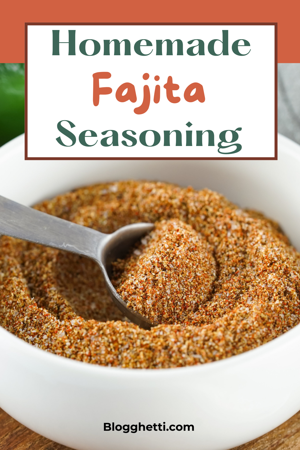 Homemade Fajita Seasoning