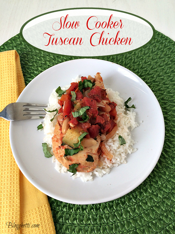 Slow Cooker Tuscan-Chicken