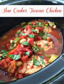 Slow Cooker Tuscan Chicken