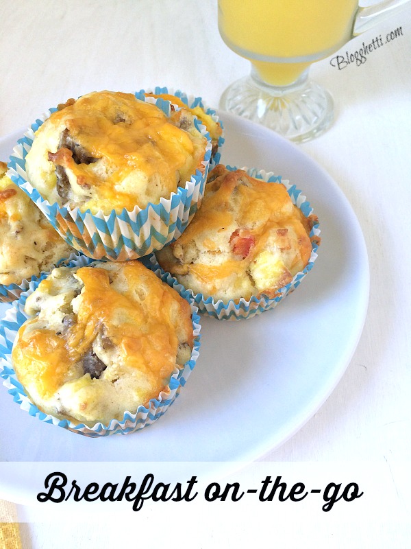 On the go Breakfast Muffins