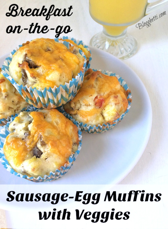 On the go Breakfast Muffins