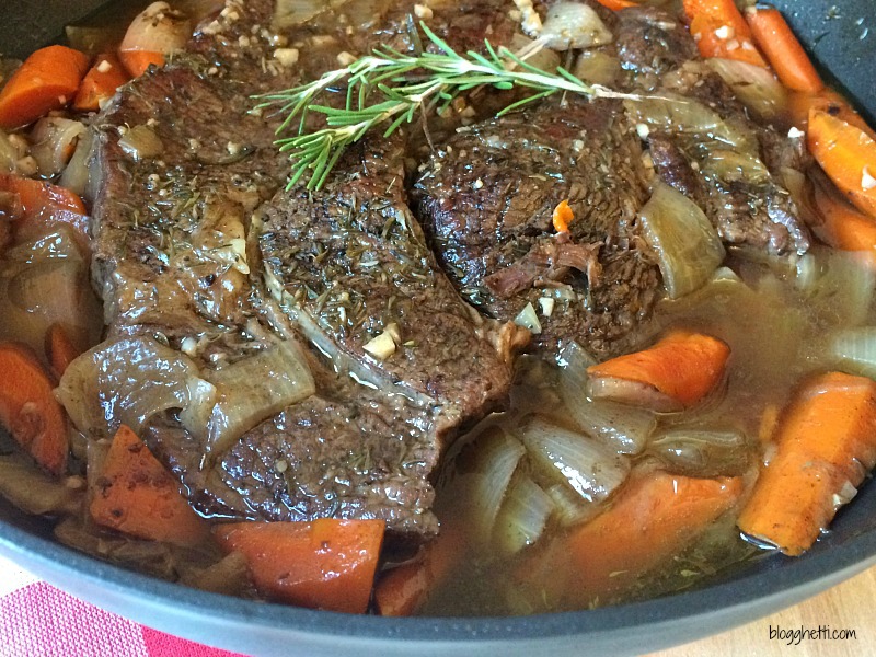 The Best Dutch Oven Pot Roast (Slow Cooker Option!) - All the