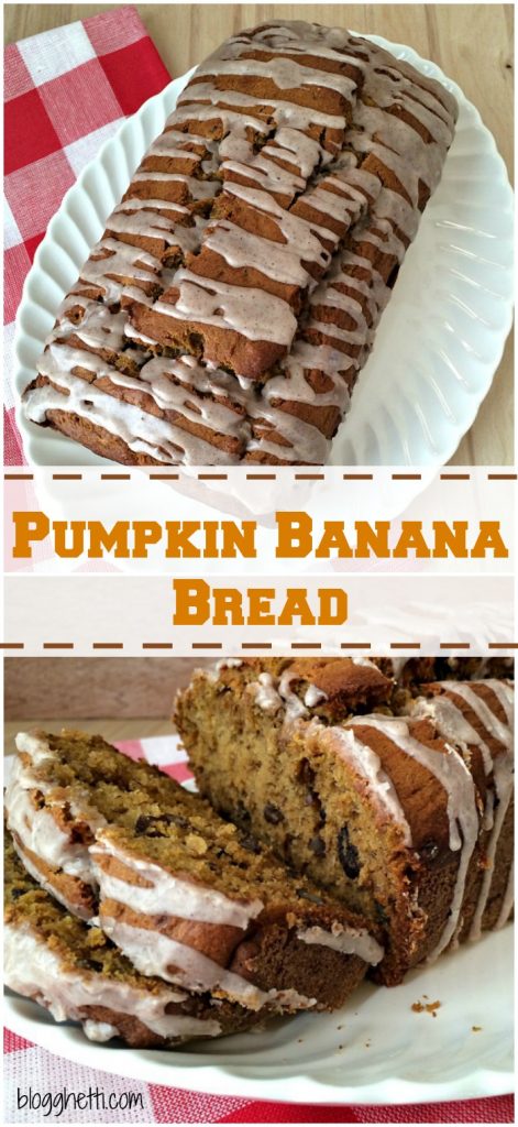 I decided to make this simple and delicious Pumpkin Banana Bread. It combines my two favorite sweet breads with a spiced glazed that deepens the flavors of the bread. 