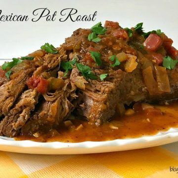 This incredibly moist Mexican Pot Roast is full of the spicy flavors that your family will sure to love. If you have leftovers, the beef can be shredded and used in tacos, burritos, and more!