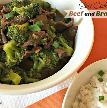 This Slow Cooker Beef and Broccoli is a classic take-out meal that you can make at home. Healthier, easy to make, and delicious to eat. Perfect dinner for when you are super busy or just too tired to be thinking about what to make at the end of your day.