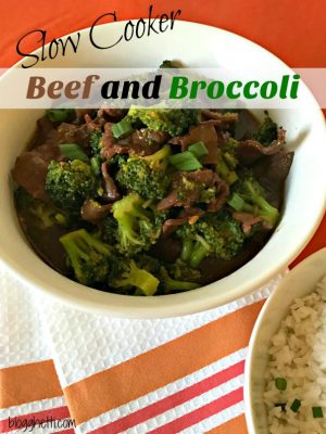 Slow Cooker Beef And Broccoli - Better Than Take-Out!