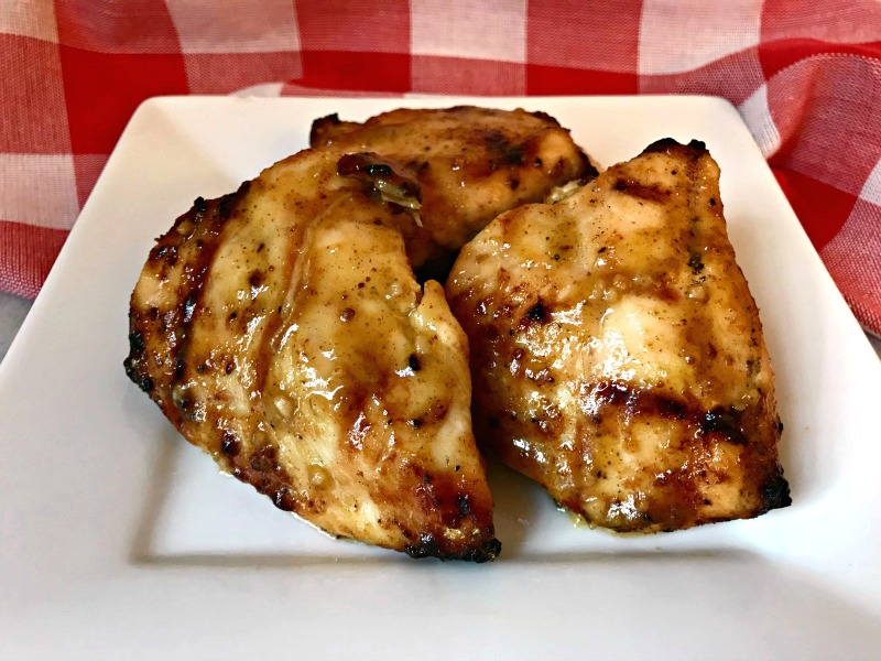 Spicy Maple Glazed Grilled Chicken Breasts