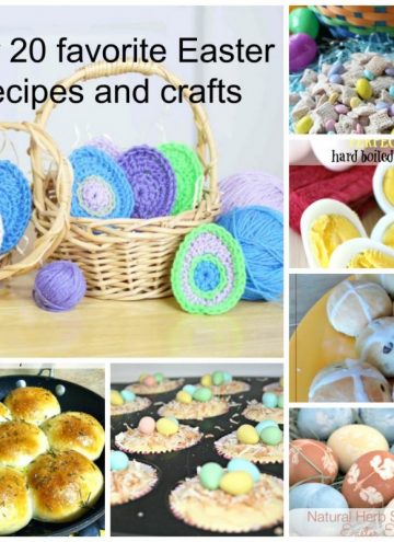 In case you missed it last week, we have a special Easter treat for you. The Happiness is Homemade hosts gathered some of our favorite Easter recipes and crafts to share with you. Get some last minute inspiration for your Easter feast (and ideas for the leftovers too.)