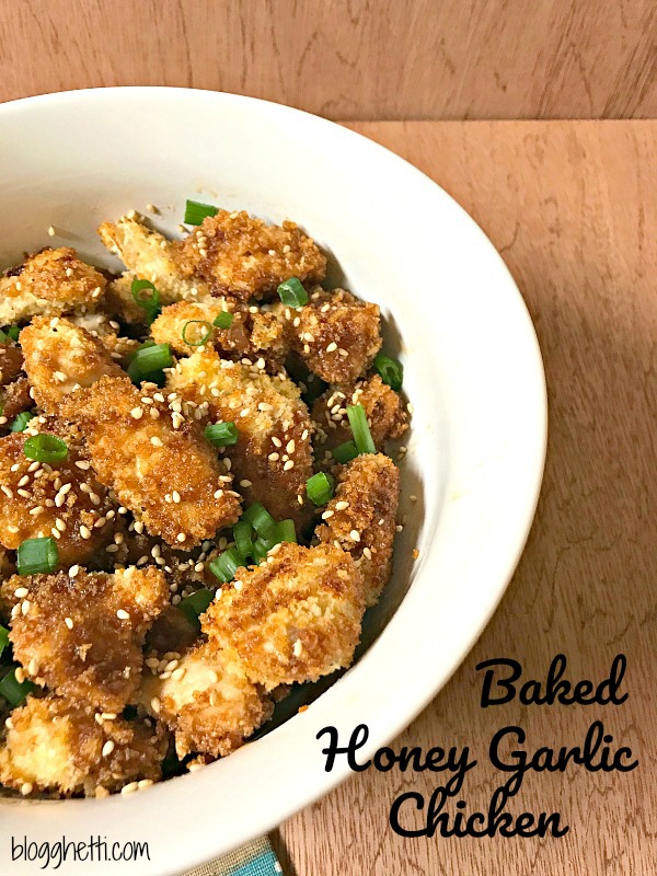 Baked Honey Garlic Chicken