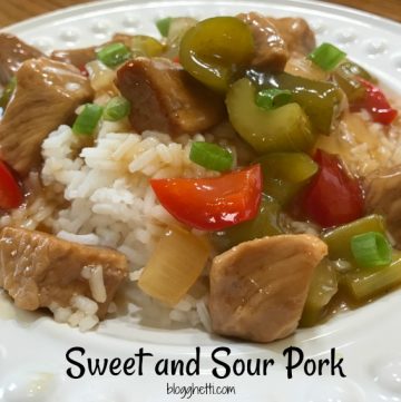 Simple-and-Delicious-Sweet-and-Sour-Pork-over-Rice