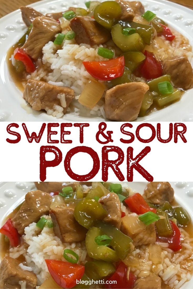 simple and delicious sweet and sour pork