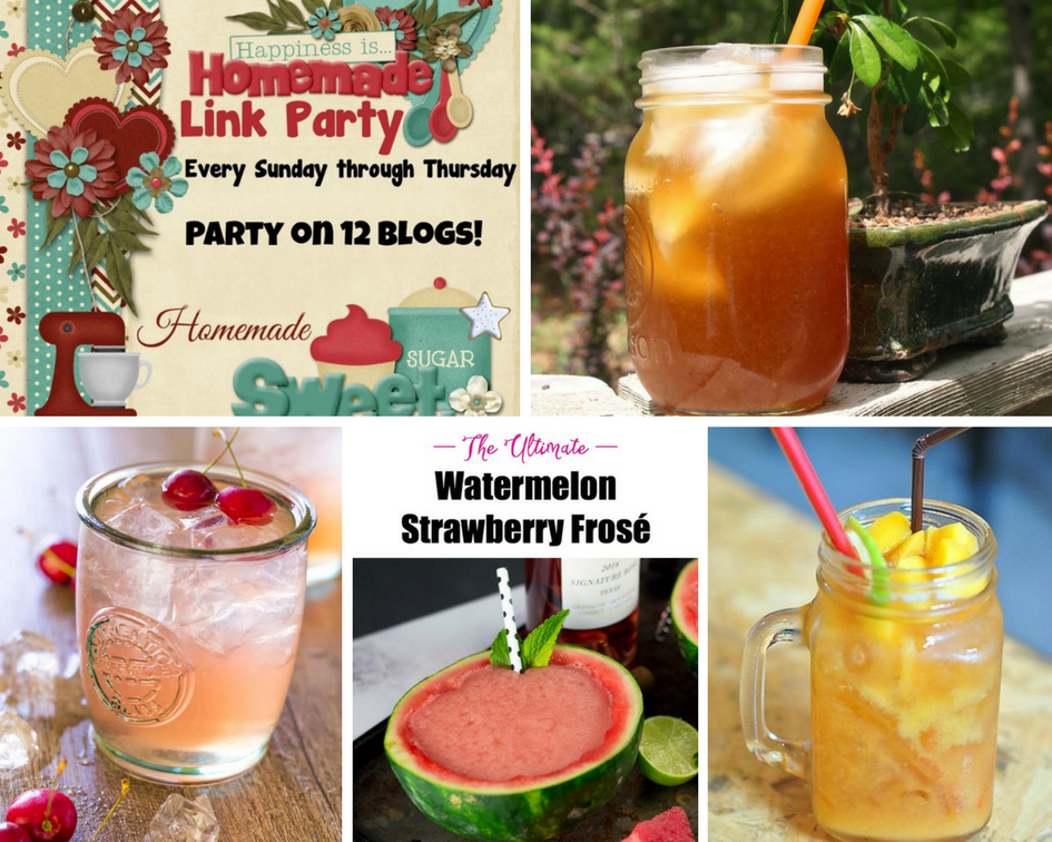 Happiness is Homemade: Summertime Drinks