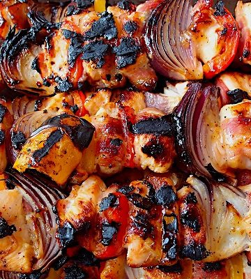 When it's too hot to heat up the kitchen, or when you just want to turn ordinary barbecued chicken into something special, this recipe will do the job beautifully.