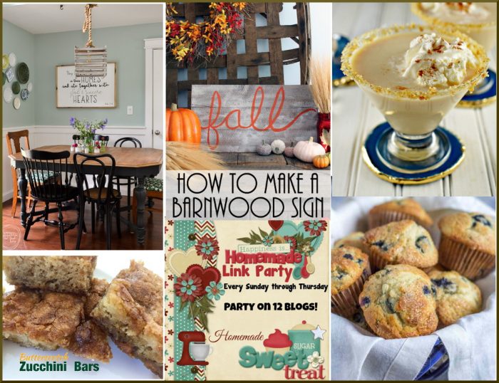 Happiness is Homemade Link Party: A Peek into Fall