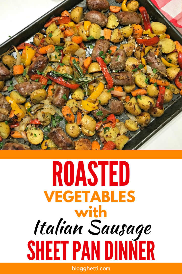 Italian Sausage Sheet Pan Dinner