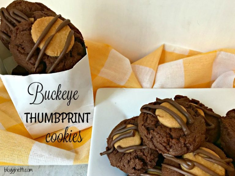 Buckeye Thumbprint Cookies (and review)