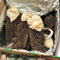 Peppermint Chocolate Biscotti from Fix Me a Little Lunch