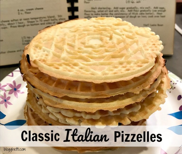 Classic Italian Pizzelles