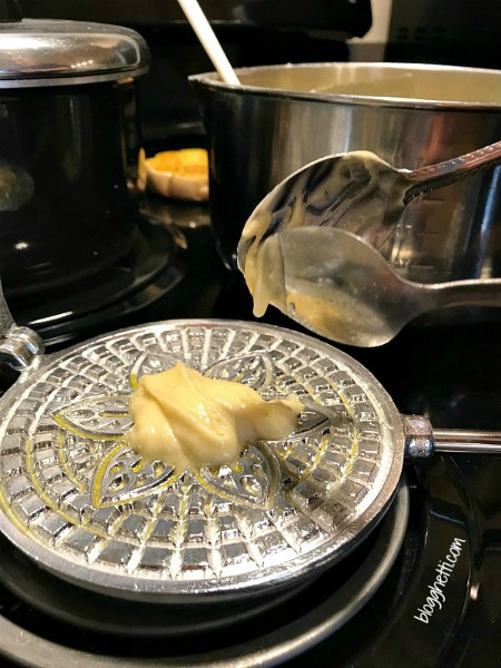 Classic Italian Pizzelles are delicate, thin, crisp, and wafer-like cookies. They are lightly sweet with plenty of the traditional anise flavor but vanilla pizzelles are just as delicious, if you're not a fan of anise.