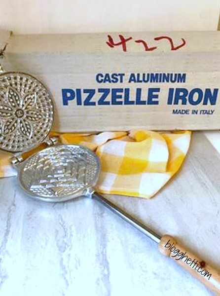 Classic Italian Pizzelles are delicate, thin, crisp, and wafer-like cookies. They are lightly sweet with plenty of the traditional anise flavor but vanilla pizzelles are just as delicious, if you're not a fan of anise.