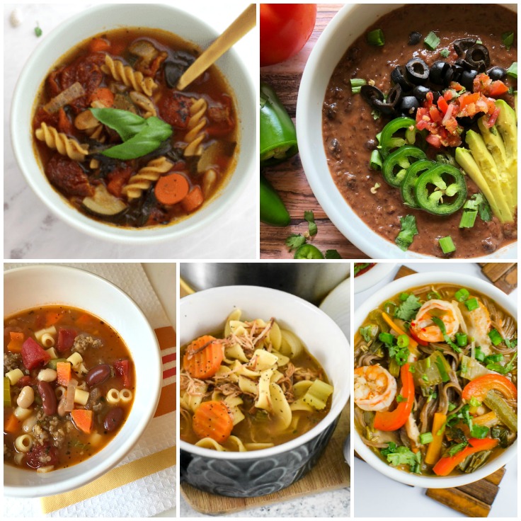 When the cold hits, nothing is more satisfying than a hot bowl of delicious soup! Here are 20 soup recipes that are ready in a flash, like 30 minutes or less so that you can warm your body and soul.  