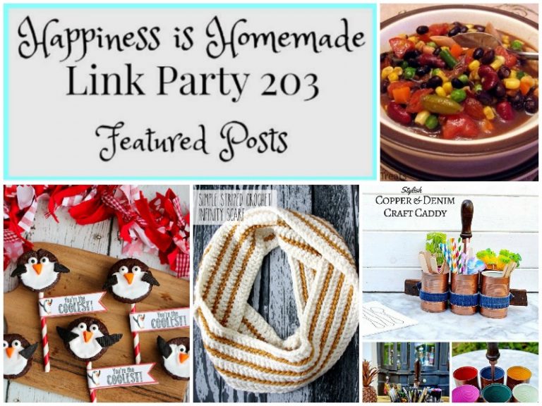 Happiness is Homemade Link Party: January Joys!