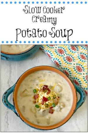 Slow Cooker Creamy Potato Soup