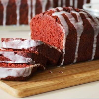 Happiness is Homemade Feature red velvet banana bread