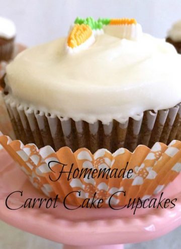 Homemade Carrot-Cake Cupcakes