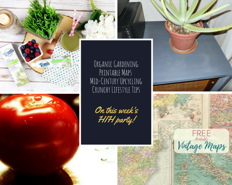 Happiness is Homemade Link Party:  Spring Cleaning for Your Home and Garden