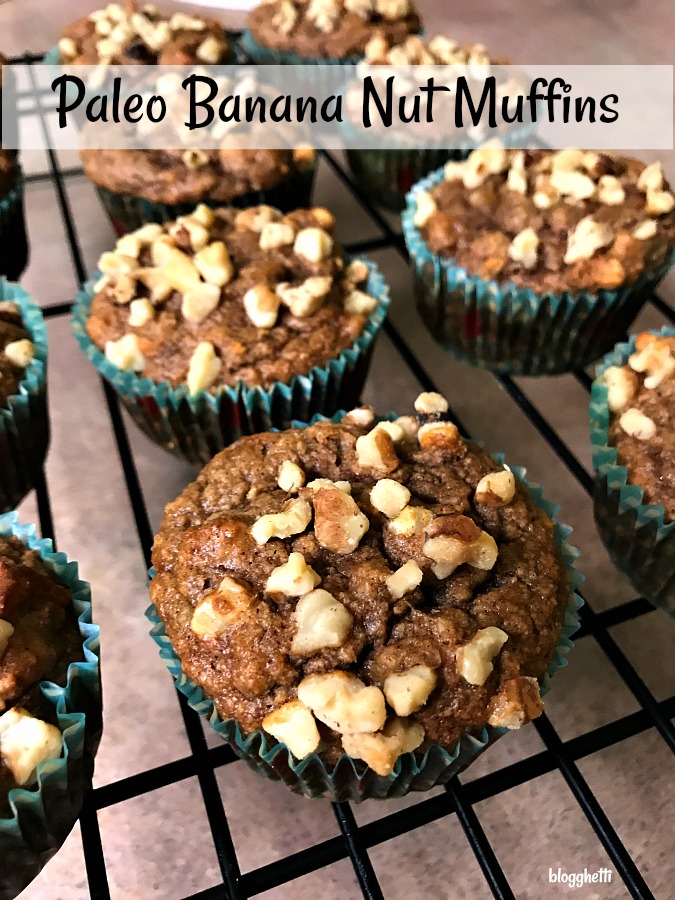 Paleo Banana Nut Muffins