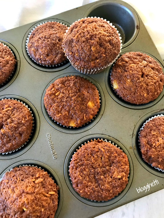 baked carrot cupcakes