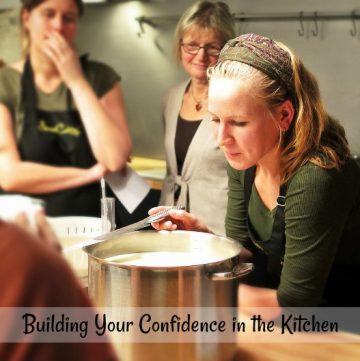 Build up your confidence in the kitchen