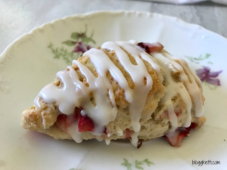 Strawberry Shortcake Scones