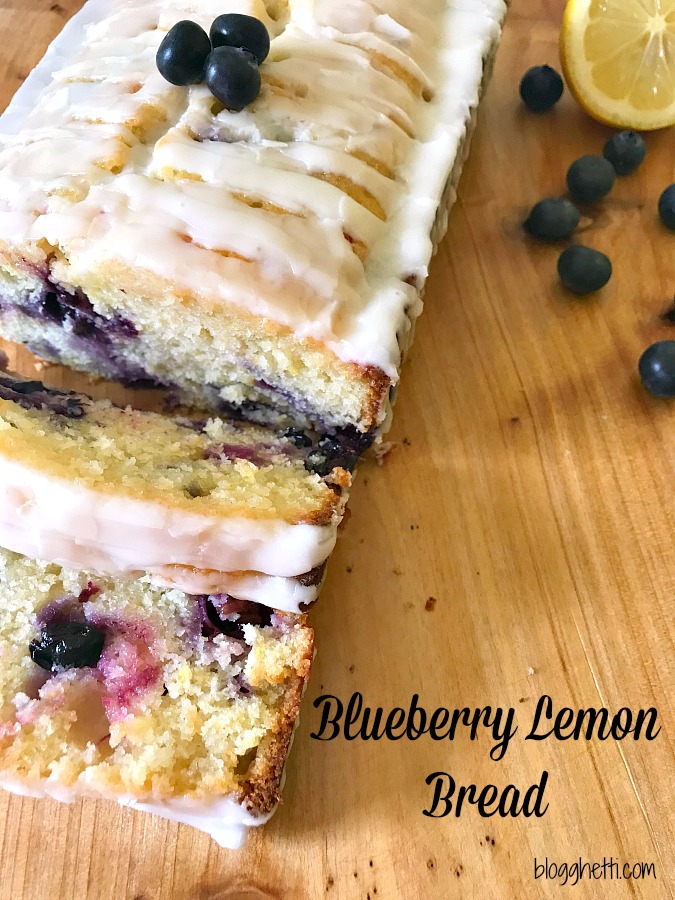 Blueberry Lemon Bread #blueberry #lemon