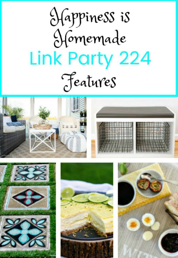 Happiness is Homemade Link Party: DIY Summer Features