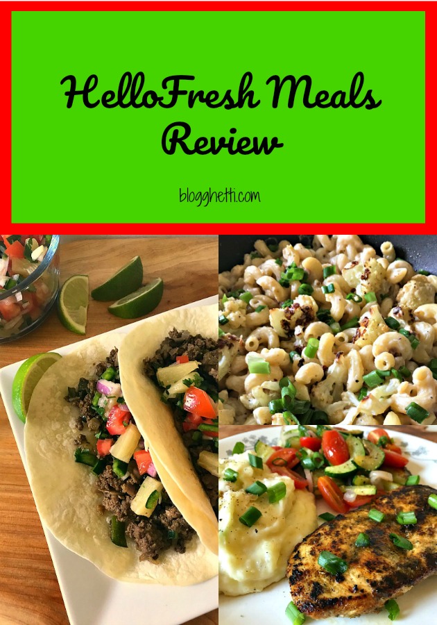HelloFresh Meals Review