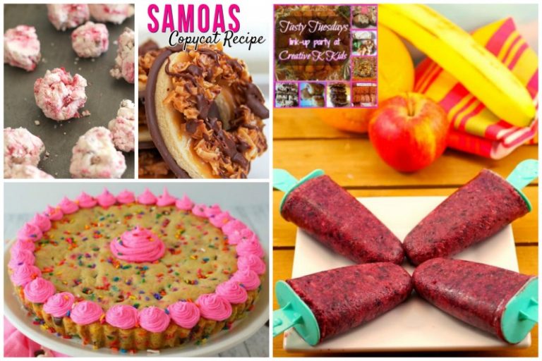 Tasty Tuesdays’ Link Party:  Sweet Treats for Summer and Kids
