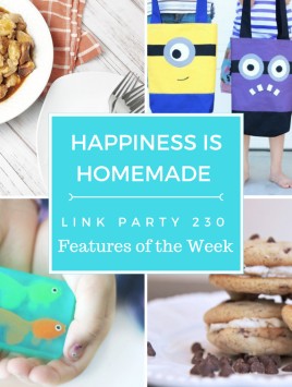 Welcome back to the Happiness is Homemade Link Party!