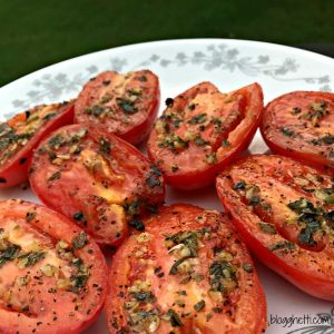 Garlic-Grilled Tomatoes