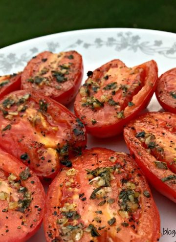 Garlic-Grilled Tomatoes