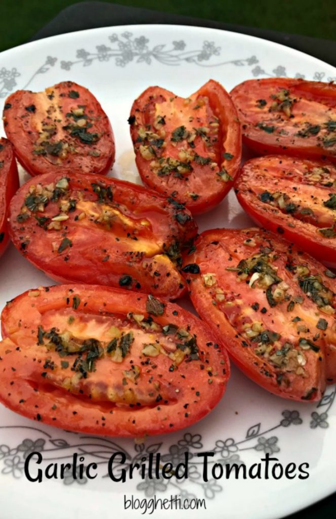 Garlic #Grilled #Tomatoes