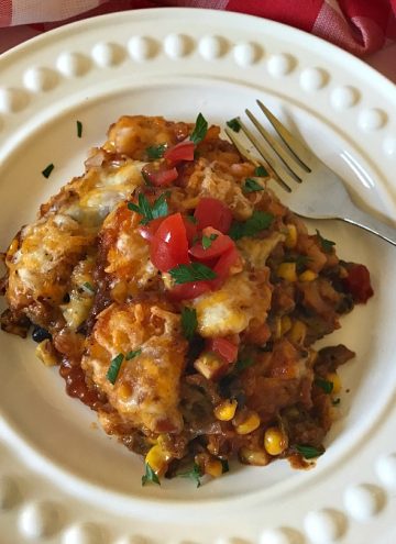 Easy Tator Tot Taco Casserole