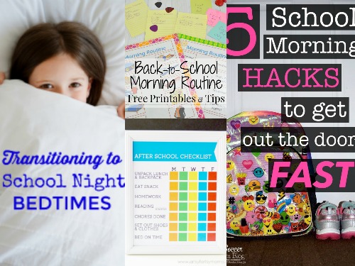 17 Awesome Back to School Organizing Strategies plus Printables