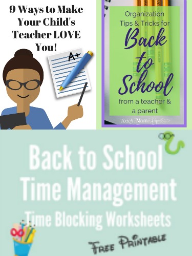 17 Awesome Back to School Organizing Strategies plus Printables-3