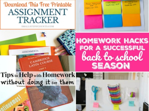17 Awesome Back to School Organizing Strategies plus Printables-4