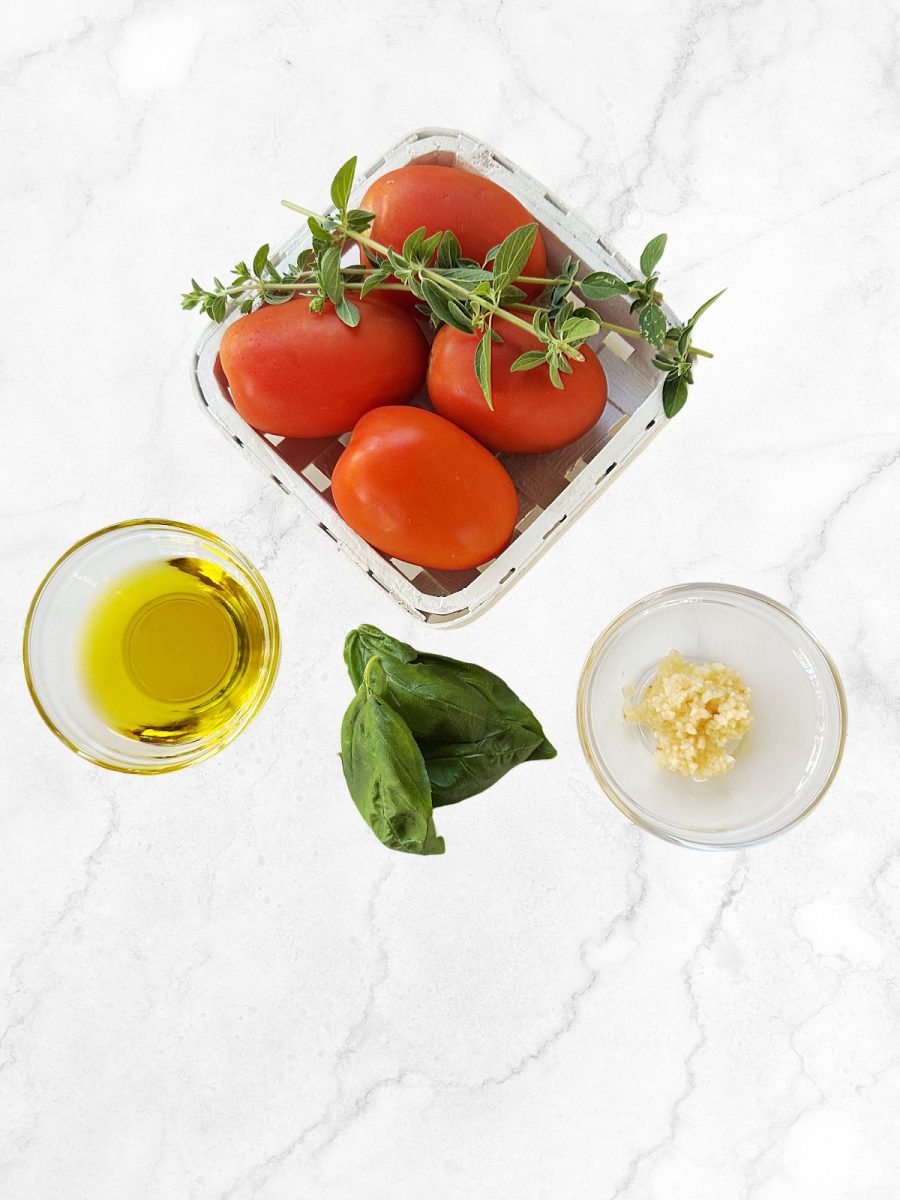 ingredients for tomatoes