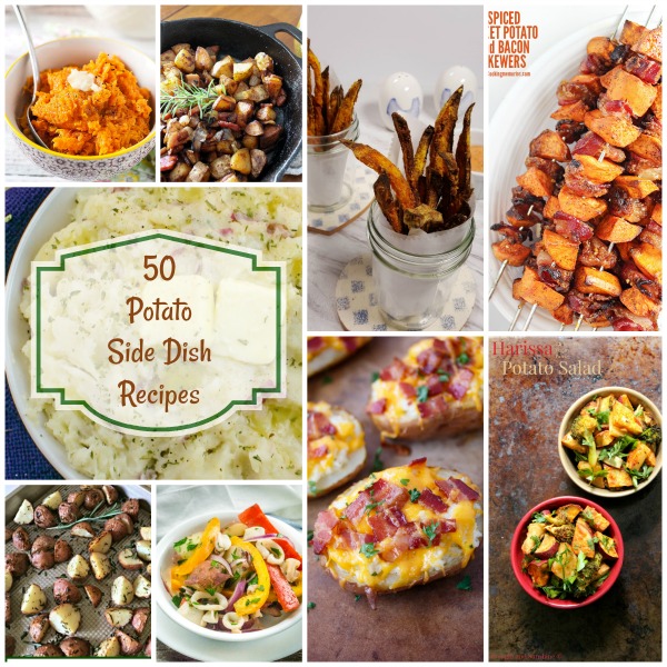 For the Love of Potatoes! Recipe Round Up of Potato Side Dishes