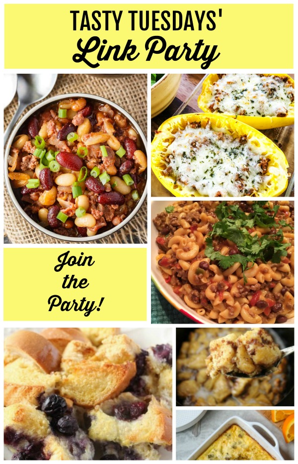 Tasty Tuesdays' Link Party features 10-2